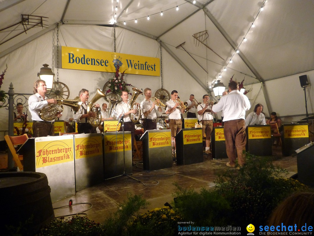 38. Bodensee-Weinfest: Meersburg am Bodensee, 08.09.2012