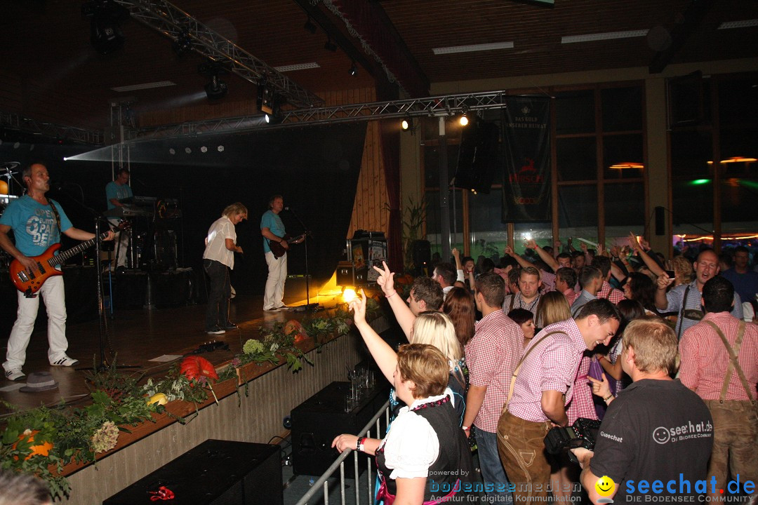 Oktoberfest 2012: Die Lollies und Ps Alex: Nenzingen am Bodensee, 15.09.201