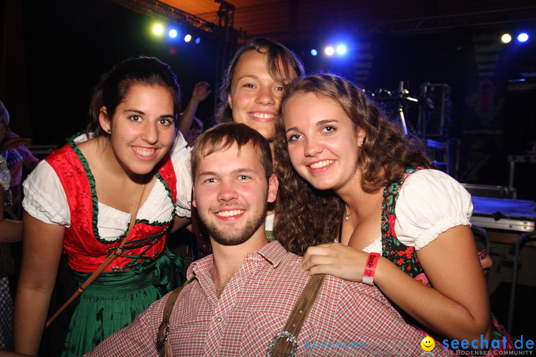 Oktoberfest 2012: Die Lollies und Ps Alex: Nenzingen am Bodensee, 15.09.201