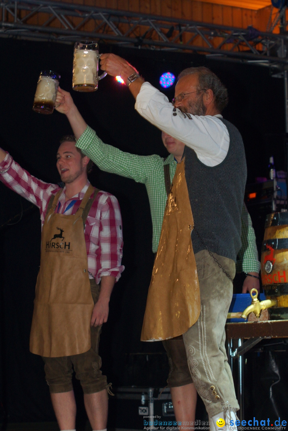 Oktoberfest 2012: Die Lollies und Ps Alex: Nenzingen am Bodensee, 15.09.201