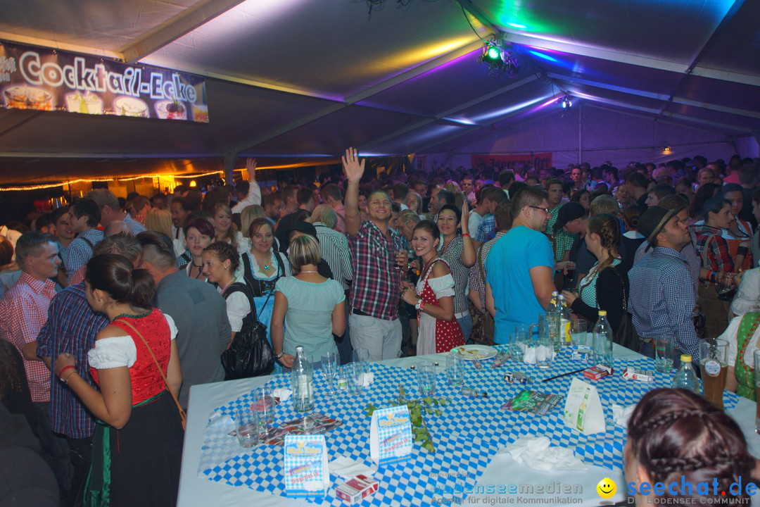 Oktoberfest 2012: Die Lollies und Ps Alex: Nenzingen am Bodensee, 15.09.201