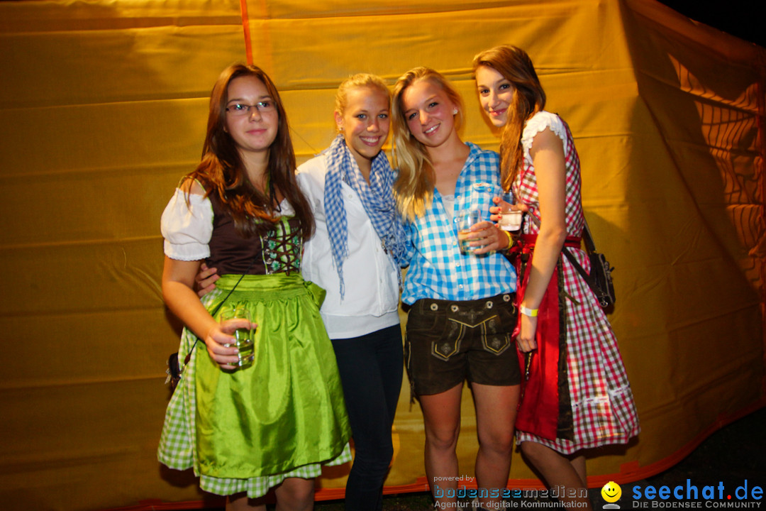 Oktoberfest 2012: Die Lollies und Ps Alex: Nenzingen am Bodensee, 15.09.201