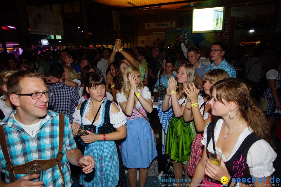 Oktoberfest 2012: Die Lollies und Ps Alex: Nenzingen am Bodensee, 15.09.201