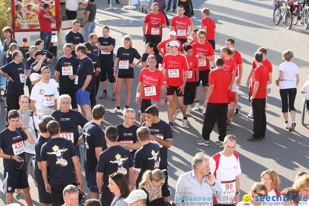 Bodensee Firmenlauf 2012: Radolfzell am Bodensee, 21.09.2012