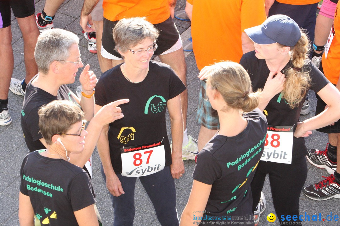 Bodensee Firmenlauf 2012: Radolfzell am Bodensee, 21.09.2012