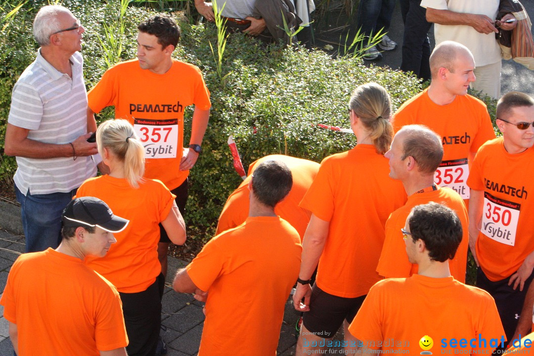 Bodensee Firmenlauf 2012: Radolfzell am Bodensee, 21.09.2012