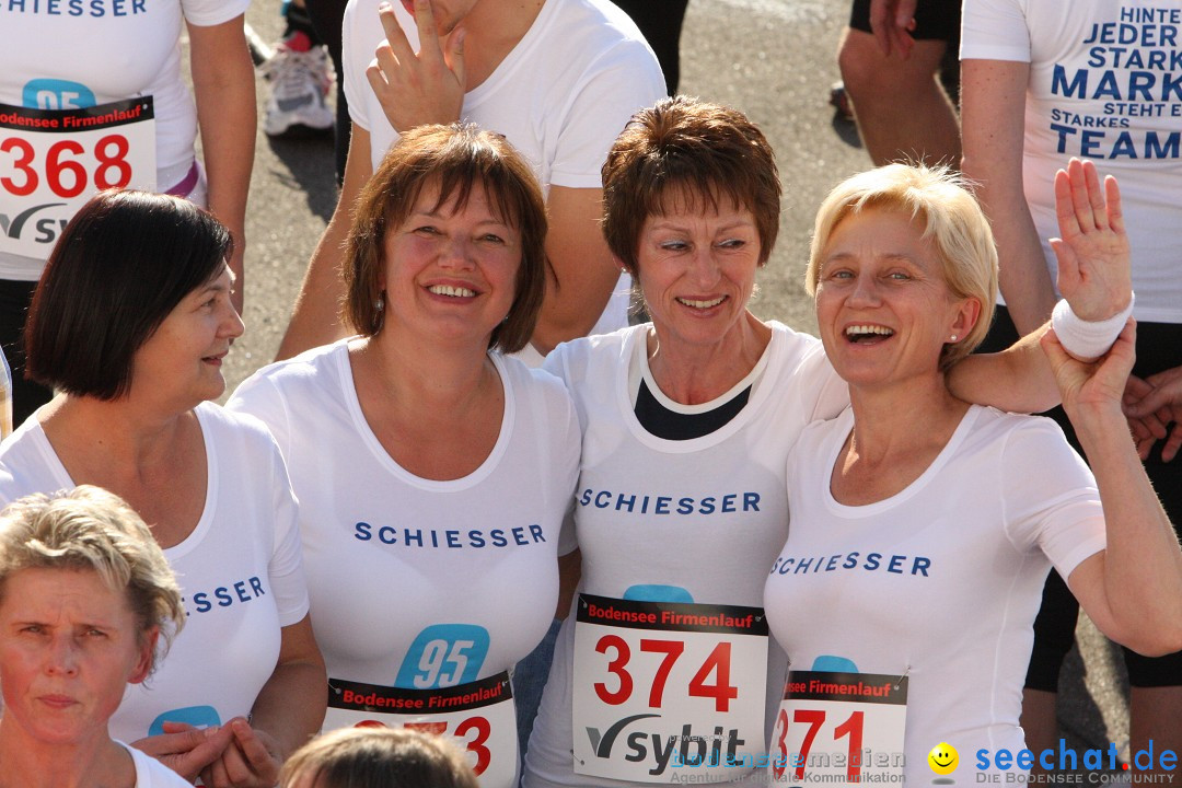 Bodensee Firmenlauf 2012: Radolfzell am Bodensee, 21.09.2012