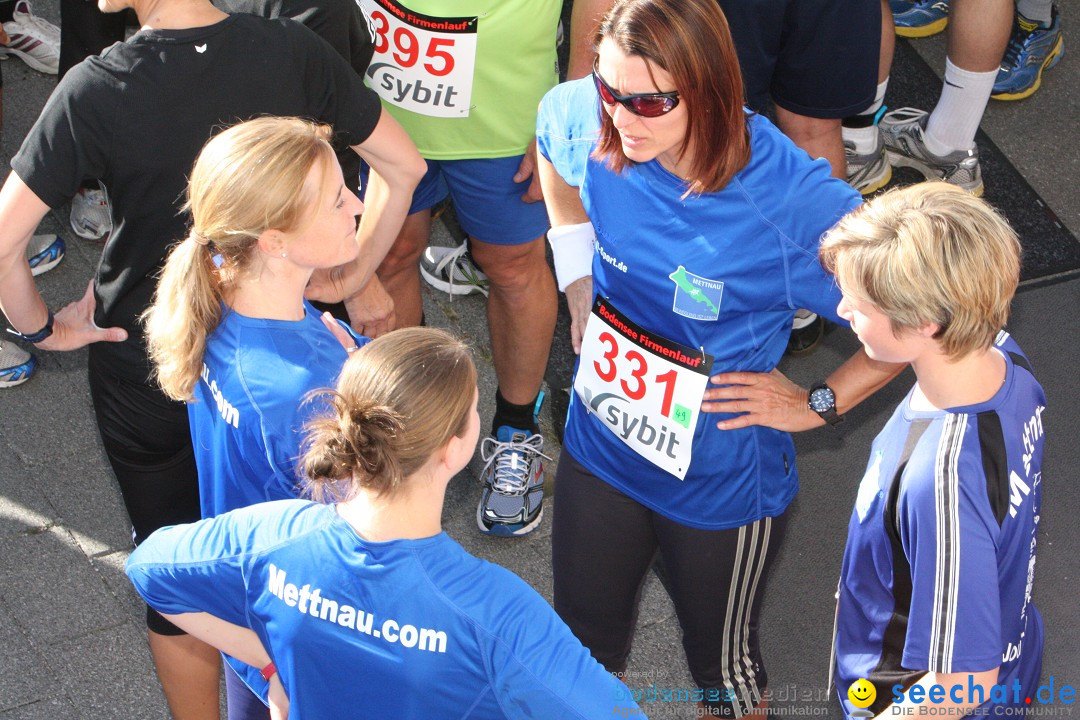 Bodensee Firmenlauf 2012: Radolfzell am Bodensee, 21.09.2012