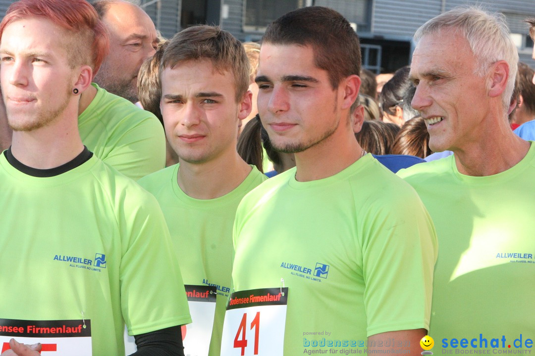 Bodensee Firmenlauf 2012: Radolfzell am Bodensee, 21.09.2012