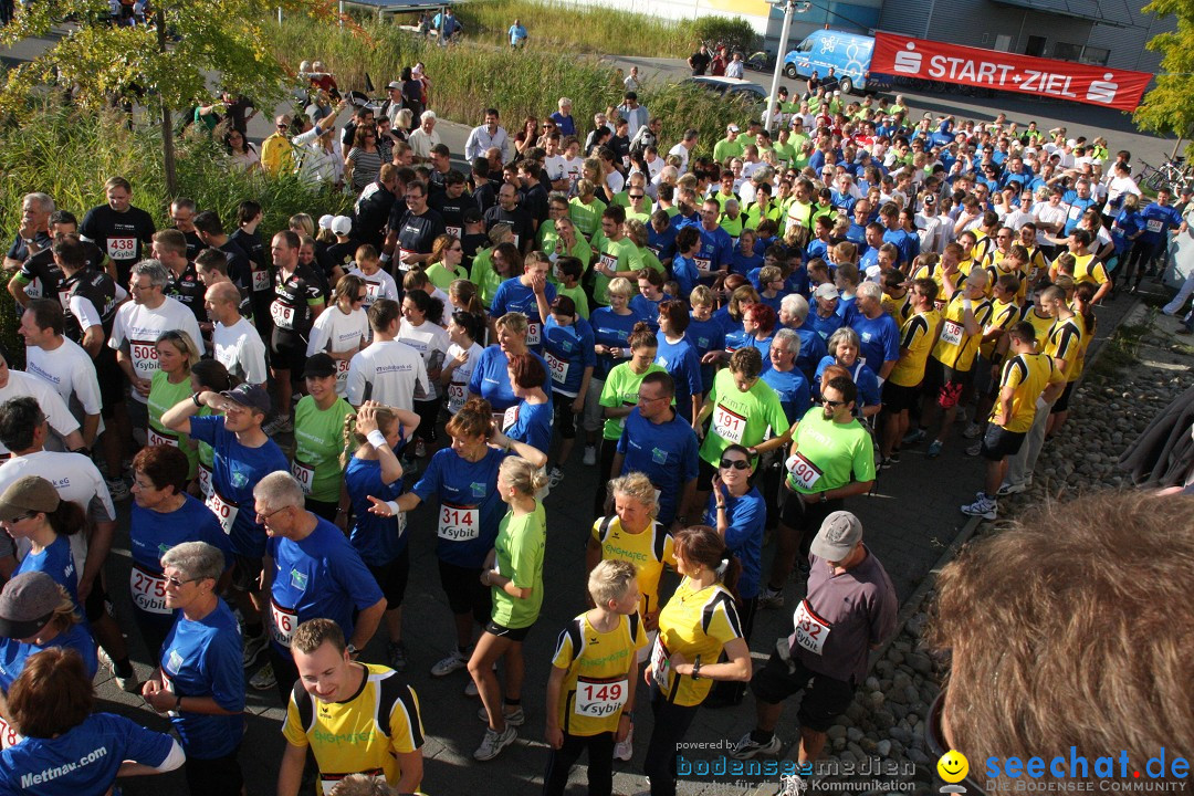 Bodensee Firmenlauf 2012: Radolfzell am Bodensee, 21.09.2012