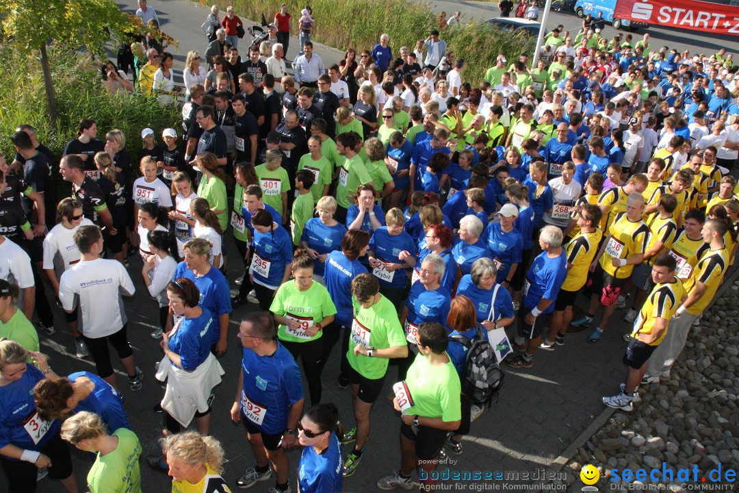 Bodensee Firmenlauf 2012: Radolfzell am Bodensee, 21.09.2012