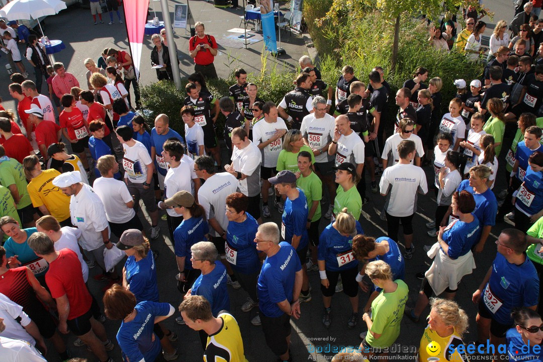 Bodensee Firmenlauf 2012: Radolfzell am Bodensee, 21.09.2012