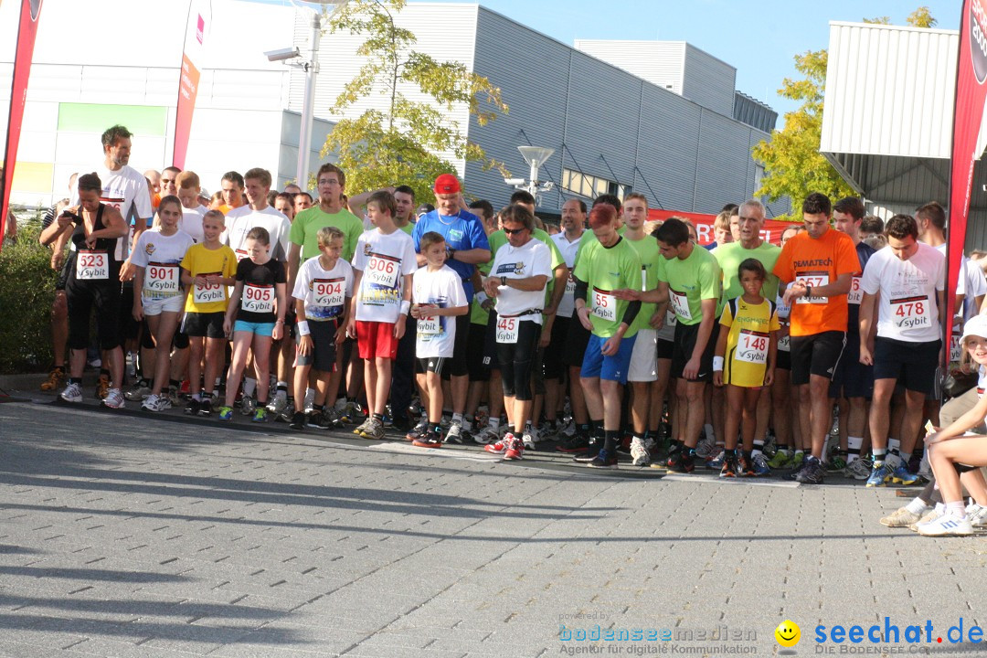 Bodensee Firmenlauf 2012: Radolfzell am Bodensee, 21.09.2012