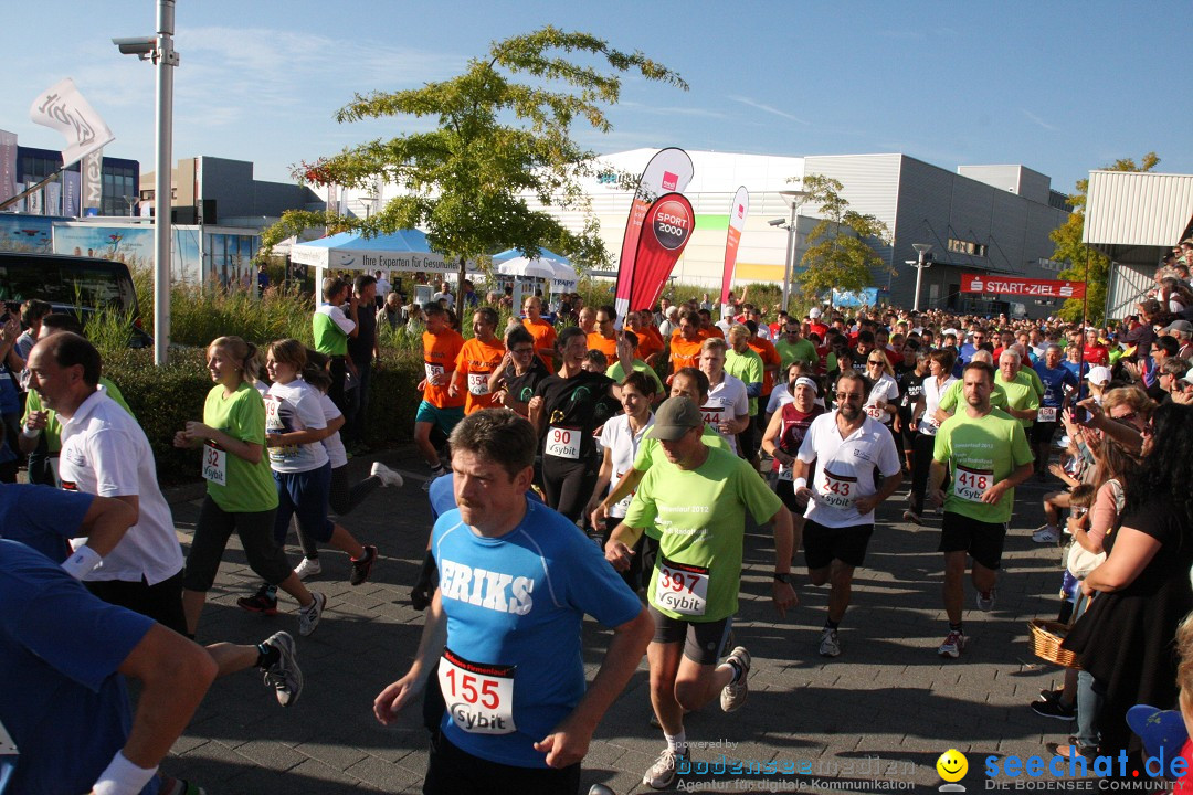 Bodensee Firmenlauf 2012: Radolfzell am Bodensee, 21.09.2012