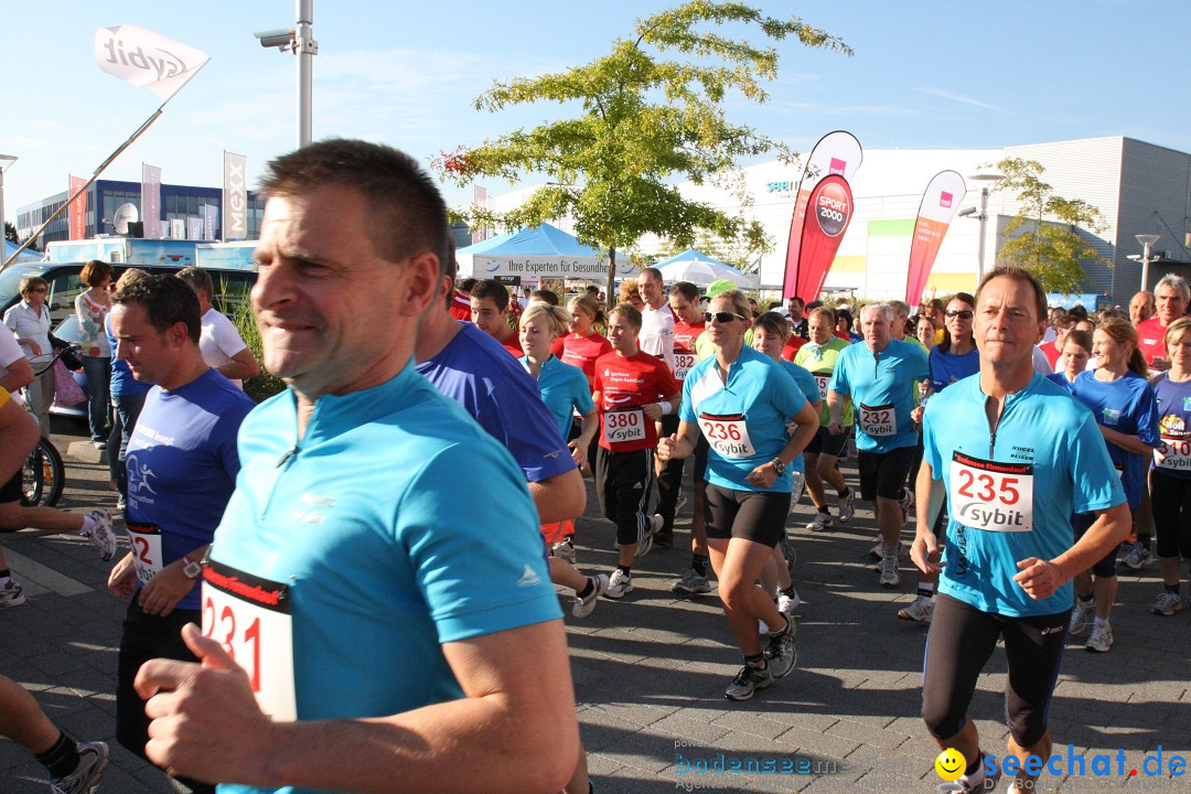 Bodensee Firmenlauf 2012: Radolfzell am Bodensee, 21.09.2012