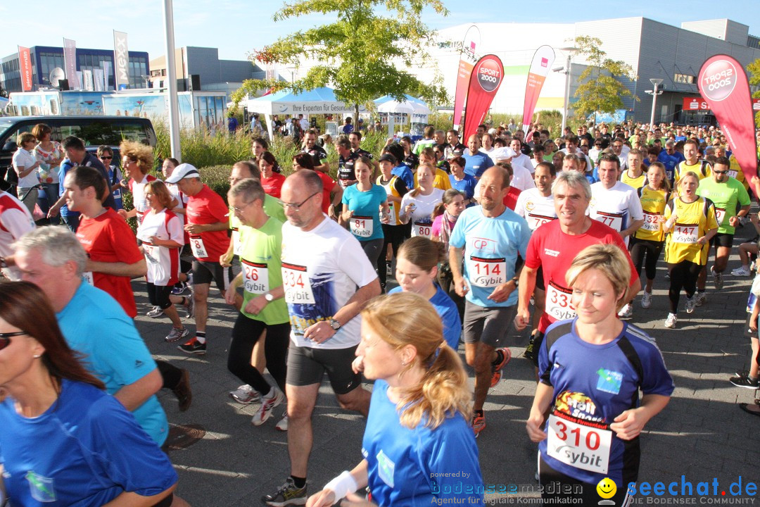 Bodensee Firmenlauf 2012: Radolfzell am Bodensee, 21.09.2012