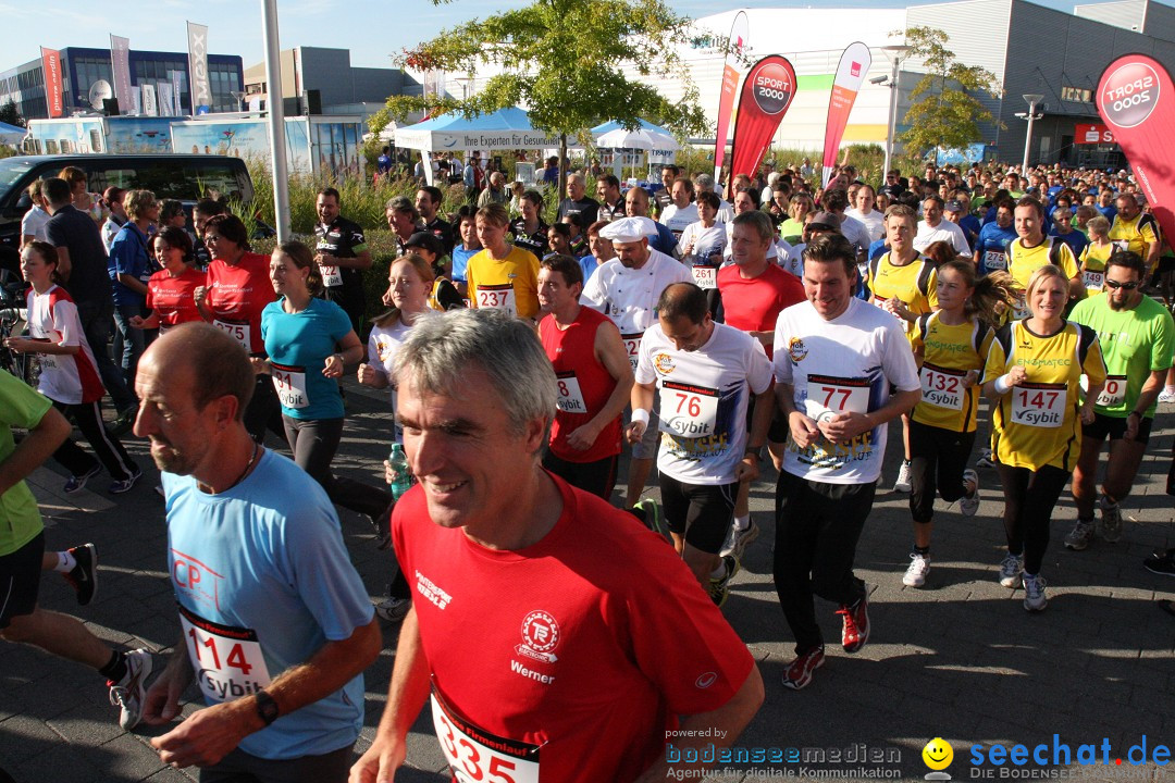 Bodensee Firmenlauf 2012: Radolfzell am Bodensee, 21.09.2012