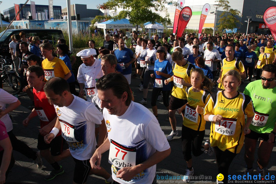 Bodensee Firmenlauf 2012: Radolfzell am Bodensee, 21.09.2012