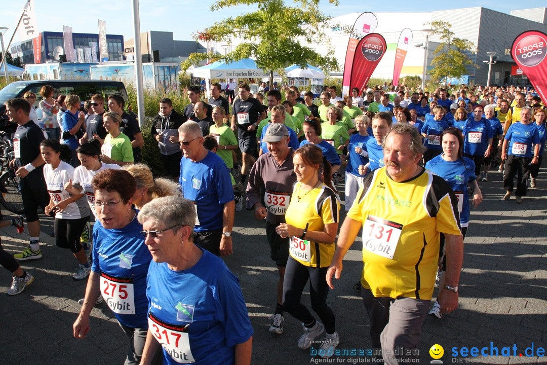 Bodensee Firmenlauf 2012: Radolfzell am Bodensee, 21.09.2012