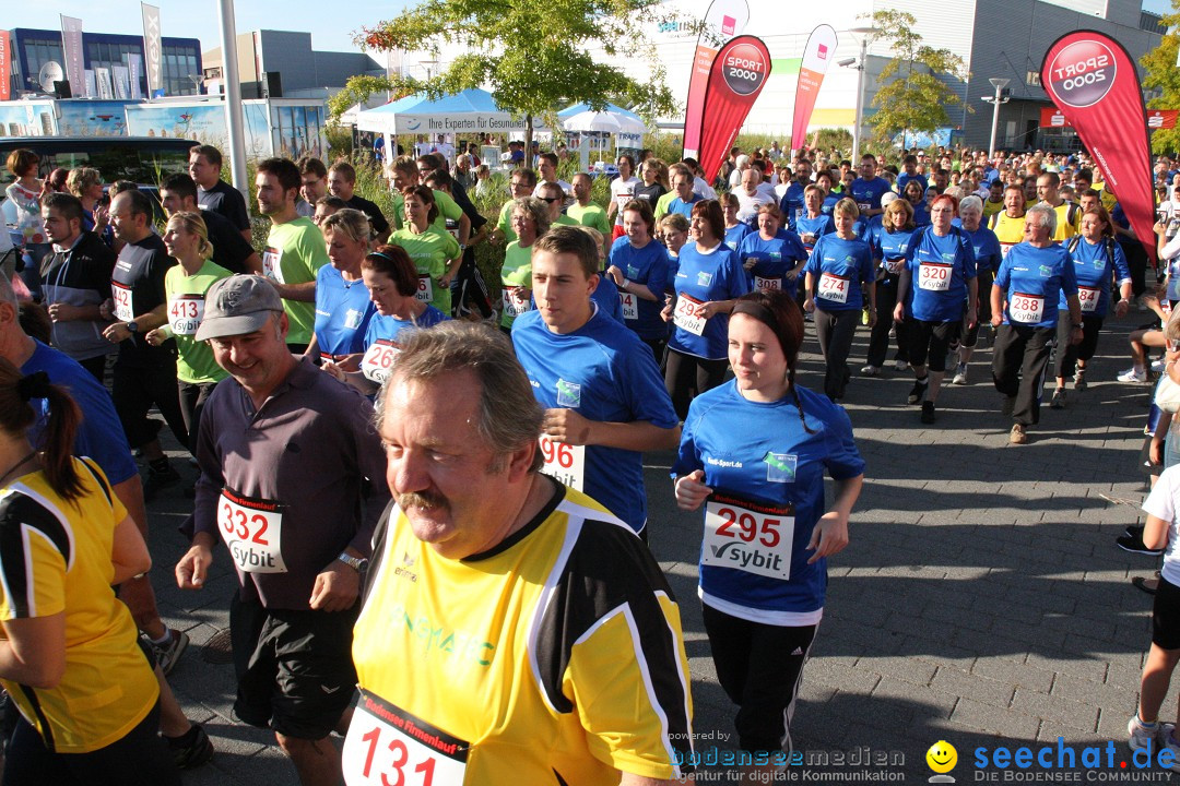 Bodensee Firmenlauf 2012: Radolfzell am Bodensee, 21.09.2012