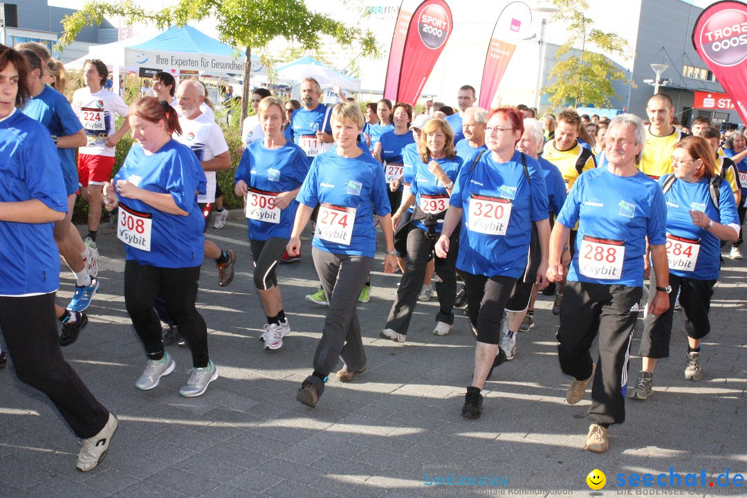 Bodensee Firmenlauf 2012: Radolfzell am Bodensee, 21.09.2012