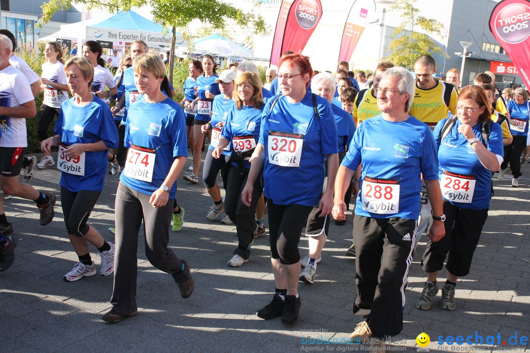 Bodensee Firmenlauf 2012: Radolfzell am Bodensee, 21.09.2012