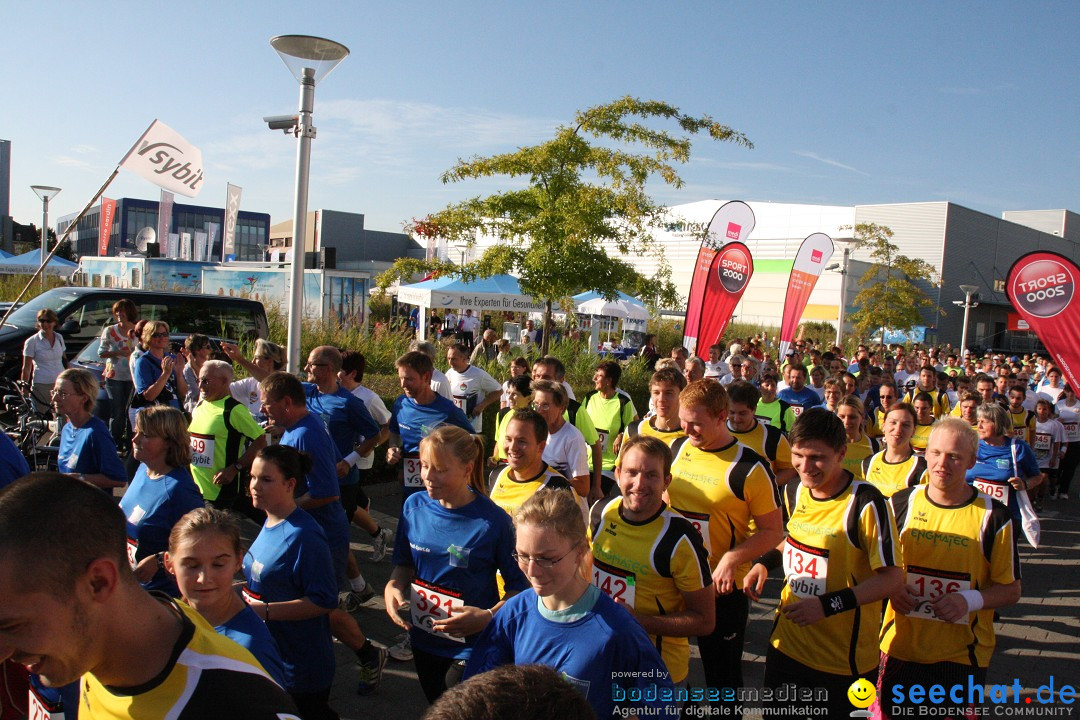 Bodensee Firmenlauf 2012: Radolfzell am Bodensee, 21.09.2012