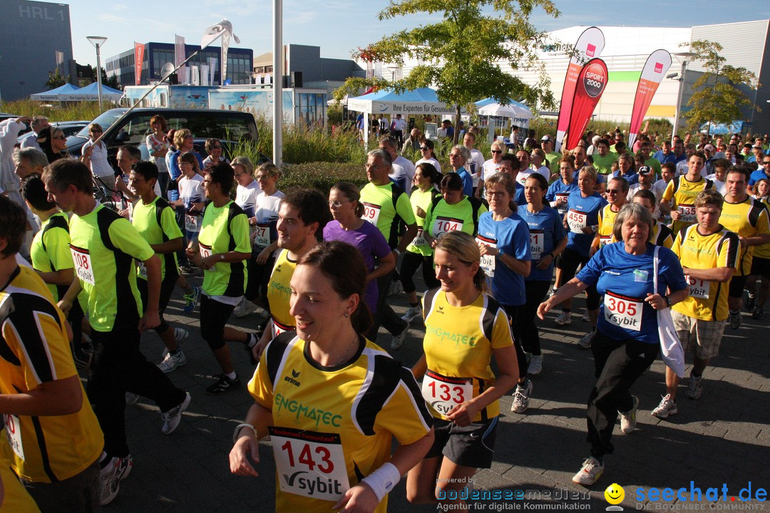 Bodensee Firmenlauf 2012: Radolfzell am Bodensee, 21.09.2012