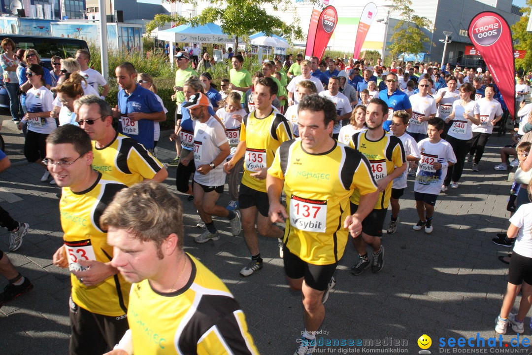 Bodensee Firmenlauf 2012: Radolfzell am Bodensee, 21.09.2012