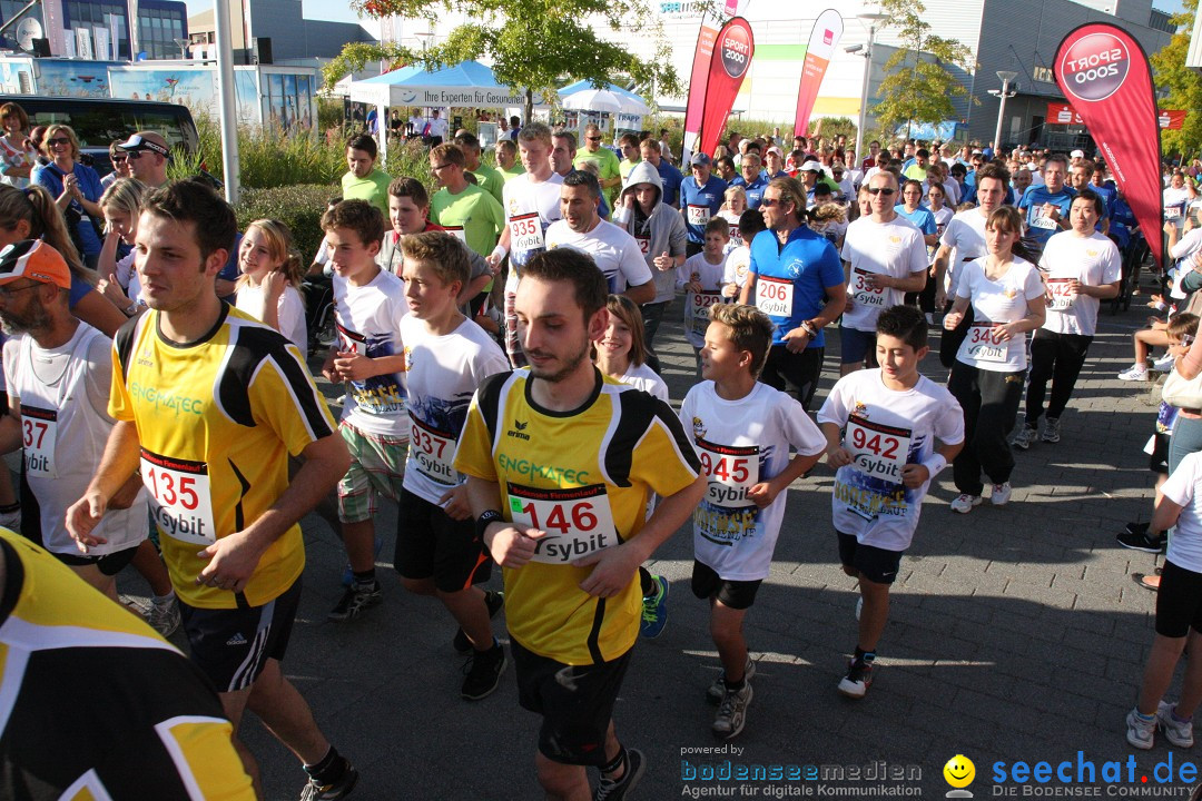 Bodensee Firmenlauf 2012: Radolfzell am Bodensee, 21.09.2012