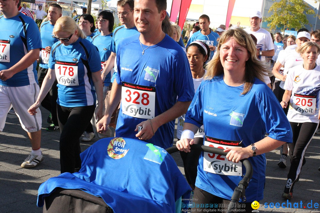 Bodensee Firmenlauf 2012: Radolfzell am Bodensee, 21.09.2012