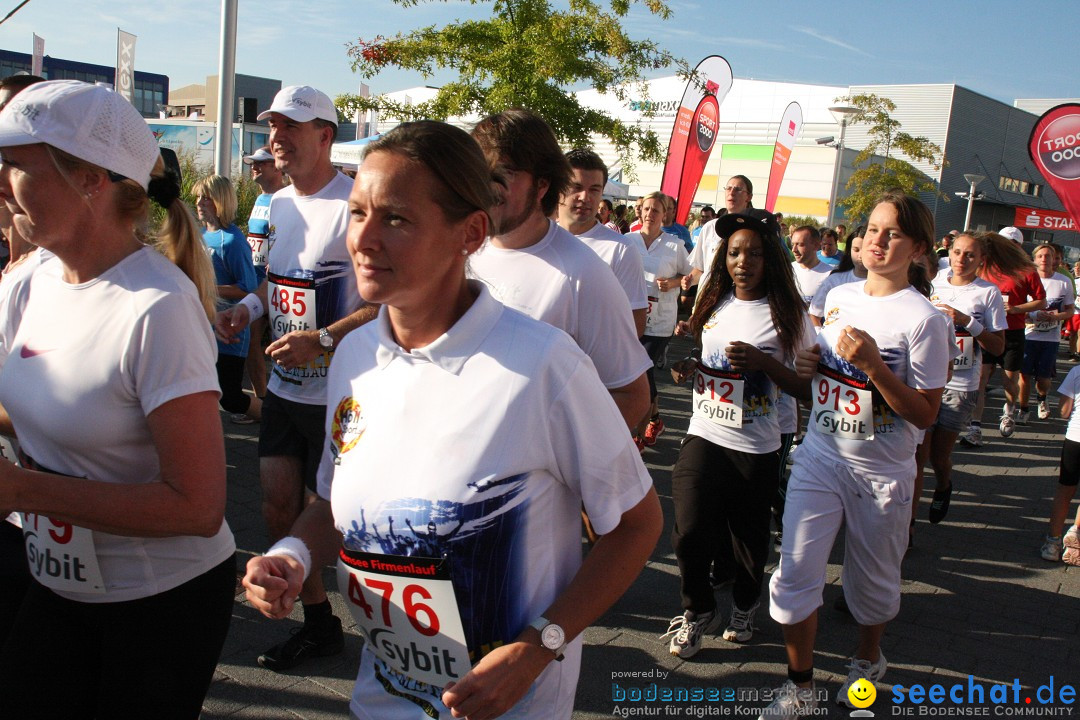 Bodensee Firmenlauf 2012: Radolfzell am Bodensee, 21.09.2012