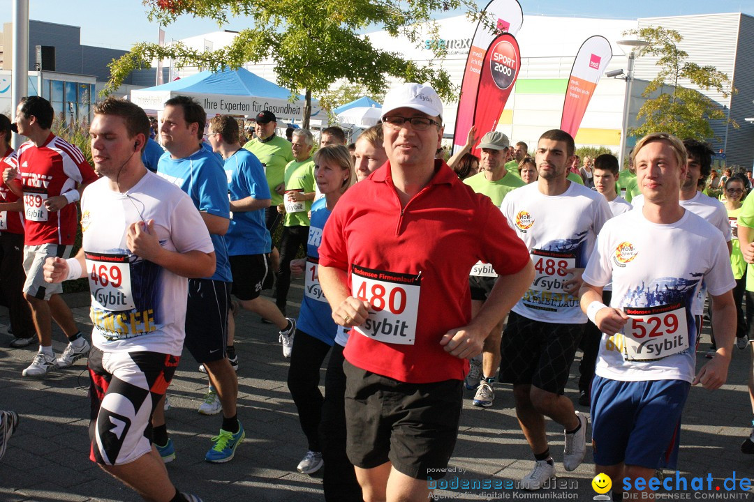 Bodensee Firmenlauf 2012: Radolfzell am Bodensee, 21.09.2012