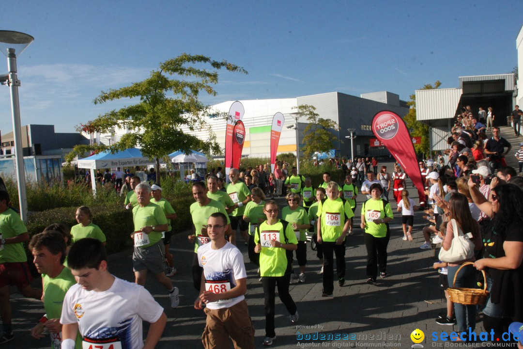 Bodensee Firmenlauf 2012: Radolfzell am Bodensee, 21.09.2012