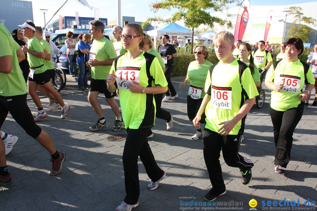 Bodensee Firmenlauf 2012: Radolfzell am Bodensee, 21.09.2012