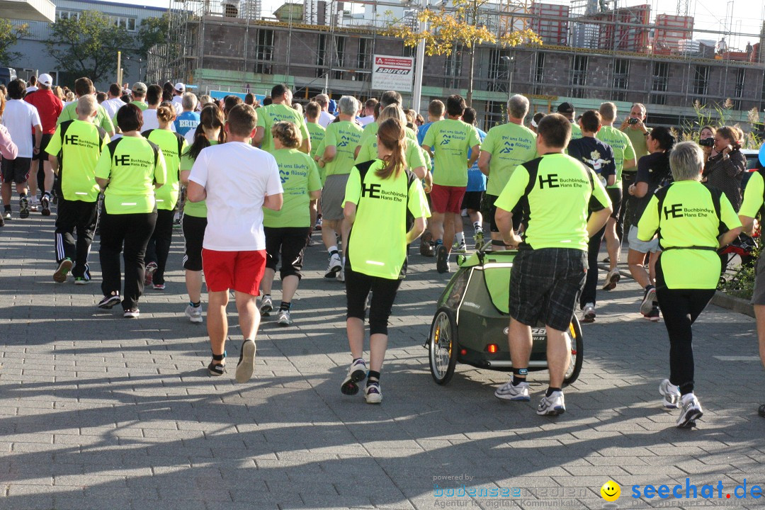 Bodensee Firmenlauf 2012: Radolfzell am Bodensee, 21.09.2012