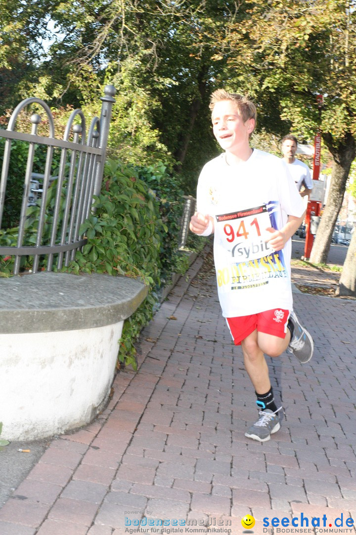 Bodensee Firmenlauf 2012: Radolfzell am Bodensee, 21.09.2012