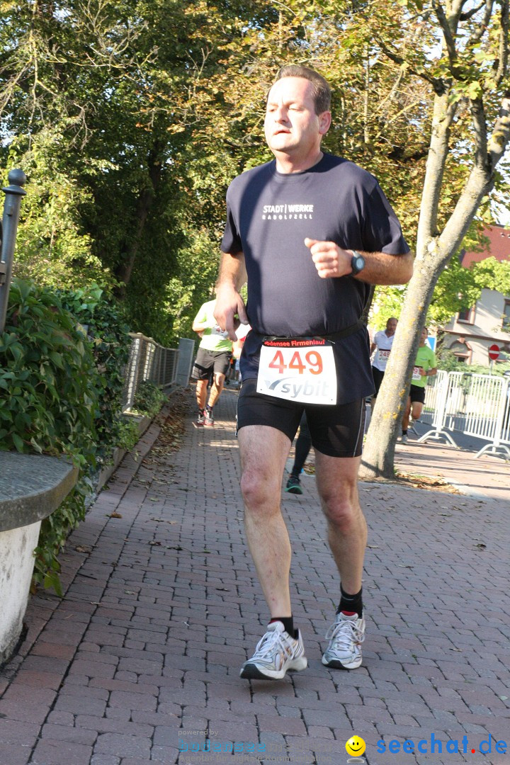 Bodensee Firmenlauf 2012: Radolfzell am Bodensee, 21.09.2012