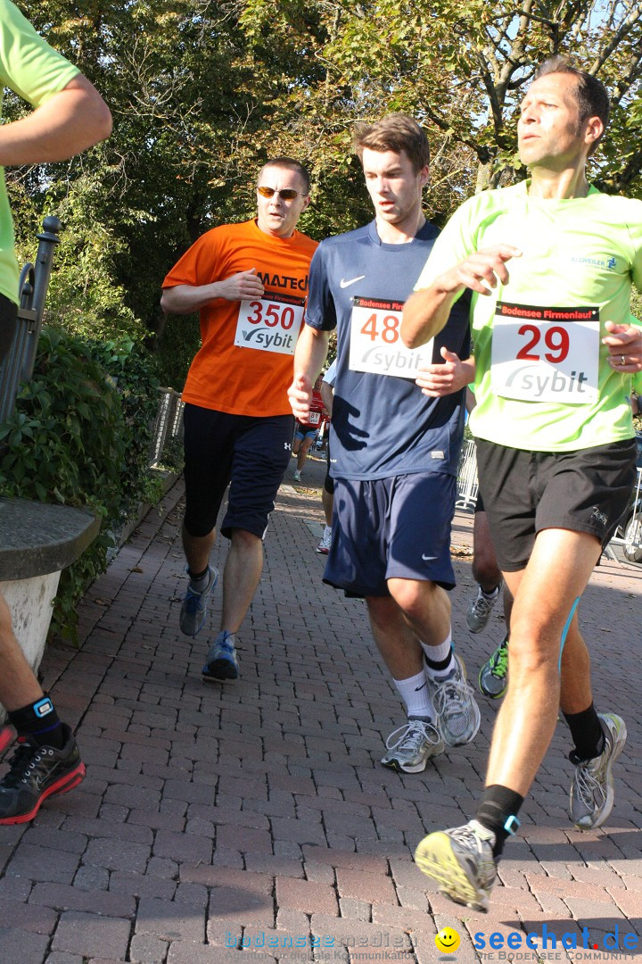 Bodensee Firmenlauf 2012: Radolfzell am Bodensee, 21.09.2012