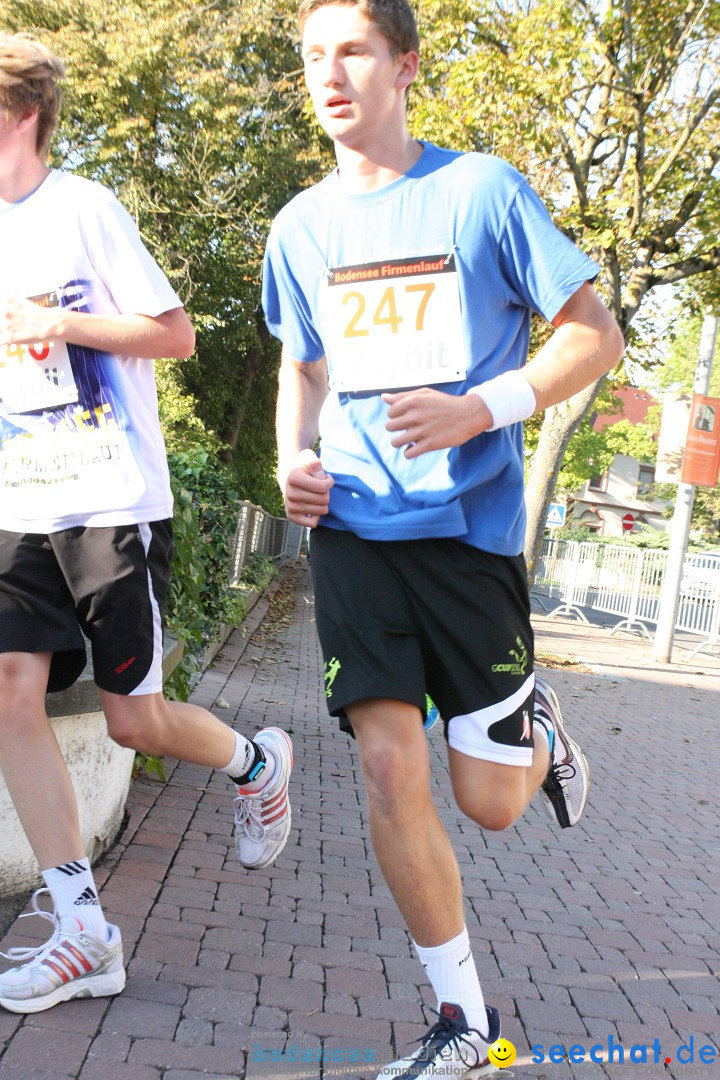 Bodensee Firmenlauf 2012: Radolfzell am Bodensee, 21.09.2012