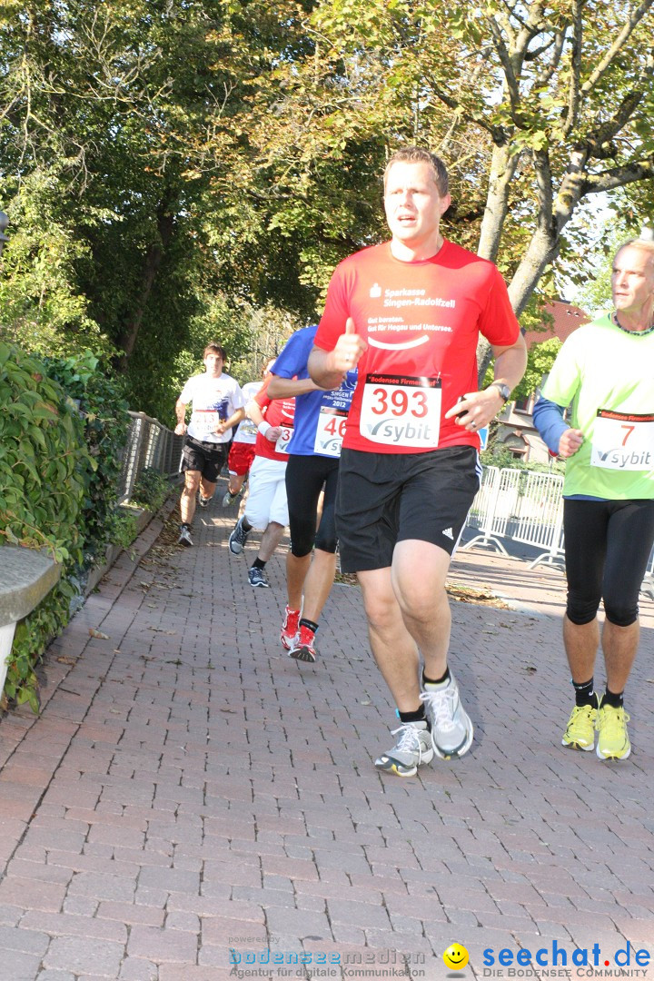 Bodensee Firmenlauf 2012: Radolfzell am Bodensee, 21.09.2012