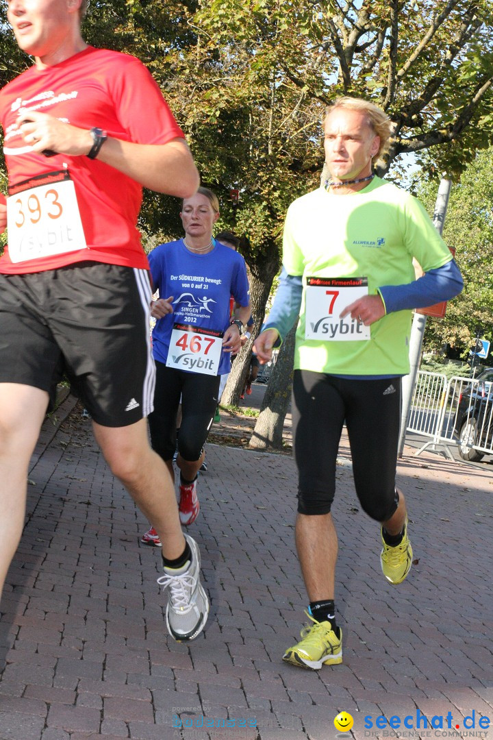 Bodensee Firmenlauf 2012: Radolfzell am Bodensee, 21.09.2012