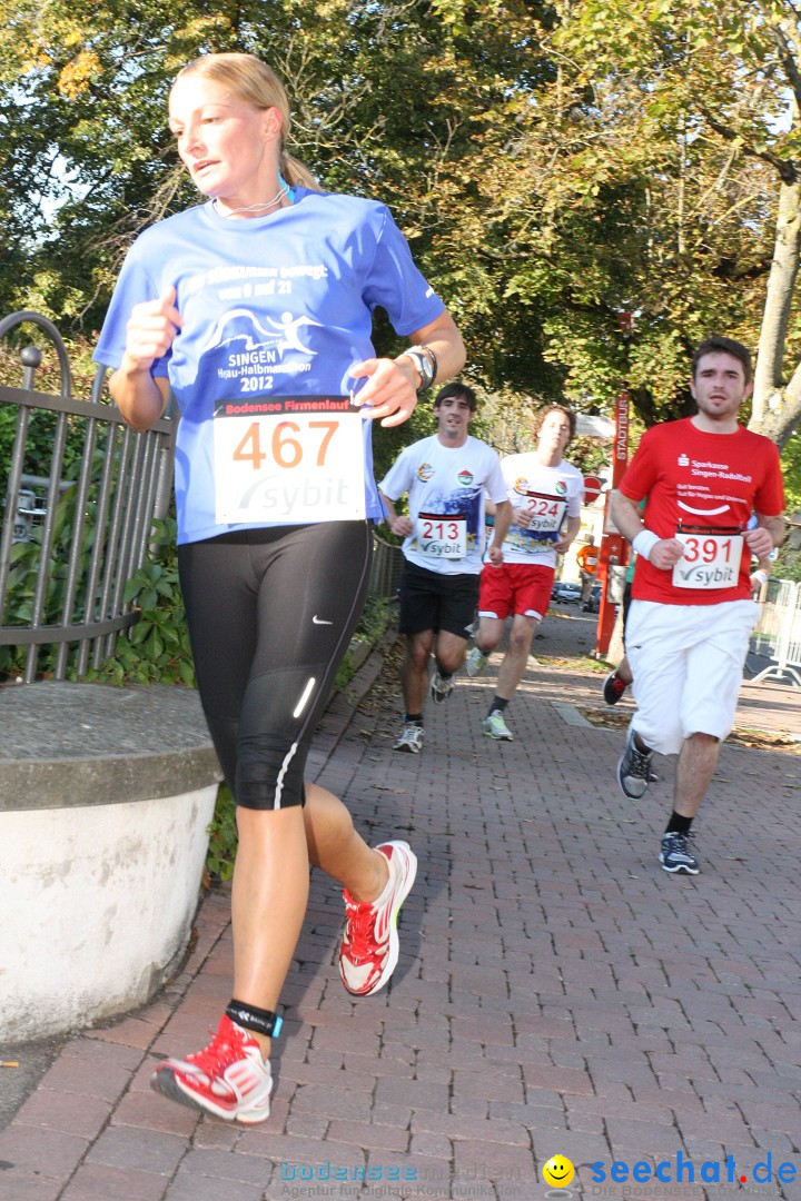 Bodensee Firmenlauf 2012: Radolfzell am Bodensee, 21.09.2012