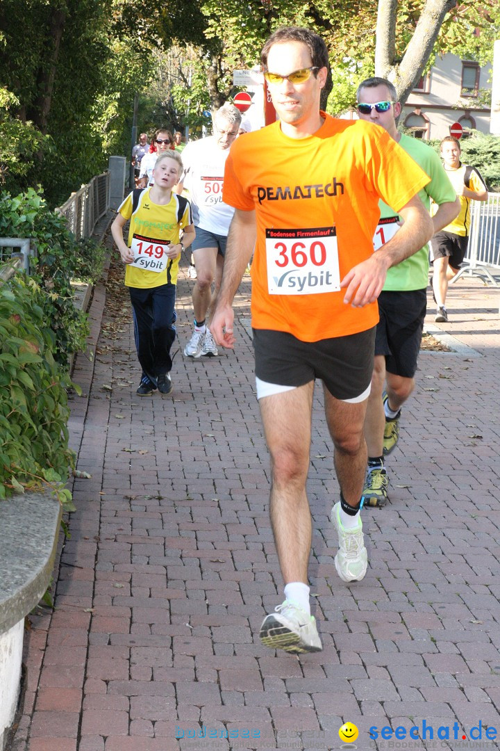 Bodensee Firmenlauf 2012: Radolfzell am Bodensee, 21.09.2012