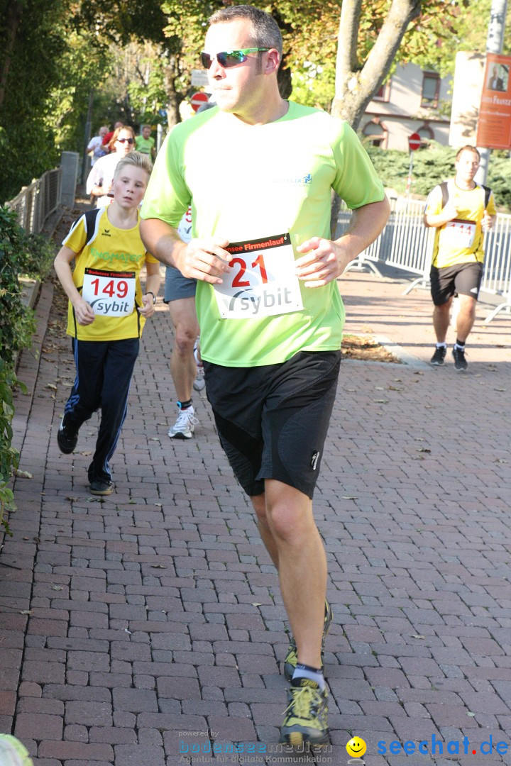 Bodensee Firmenlauf 2012: Radolfzell am Bodensee, 21.09.2012