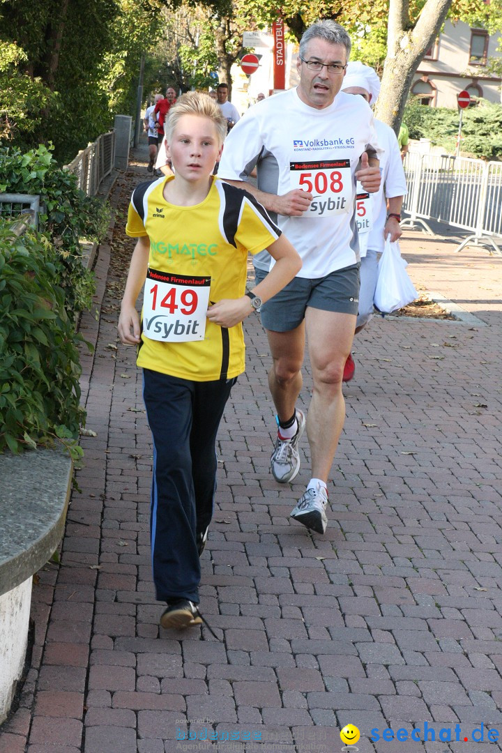 Bodensee Firmenlauf 2012: Radolfzell am Bodensee, 21.09.2012