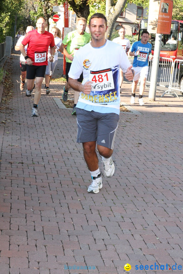 Bodensee Firmenlauf 2012: Radolfzell am Bodensee, 21.09.2012