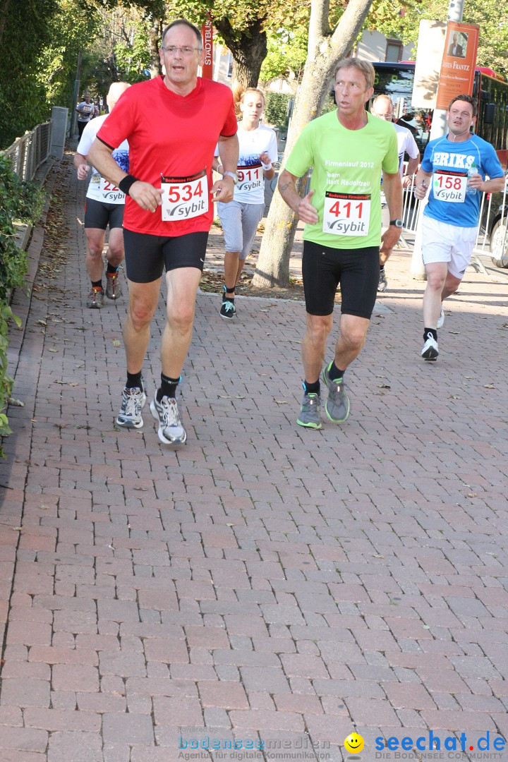 Bodensee Firmenlauf 2012: Radolfzell am Bodensee, 21.09.2012