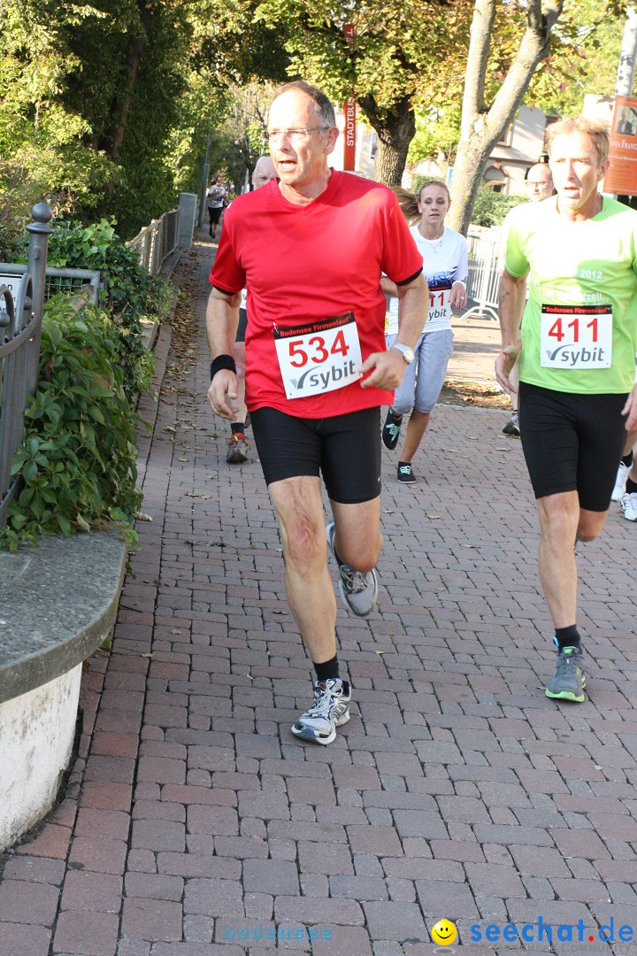 Bodensee Firmenlauf 2012: Radolfzell am Bodensee, 21.09.2012