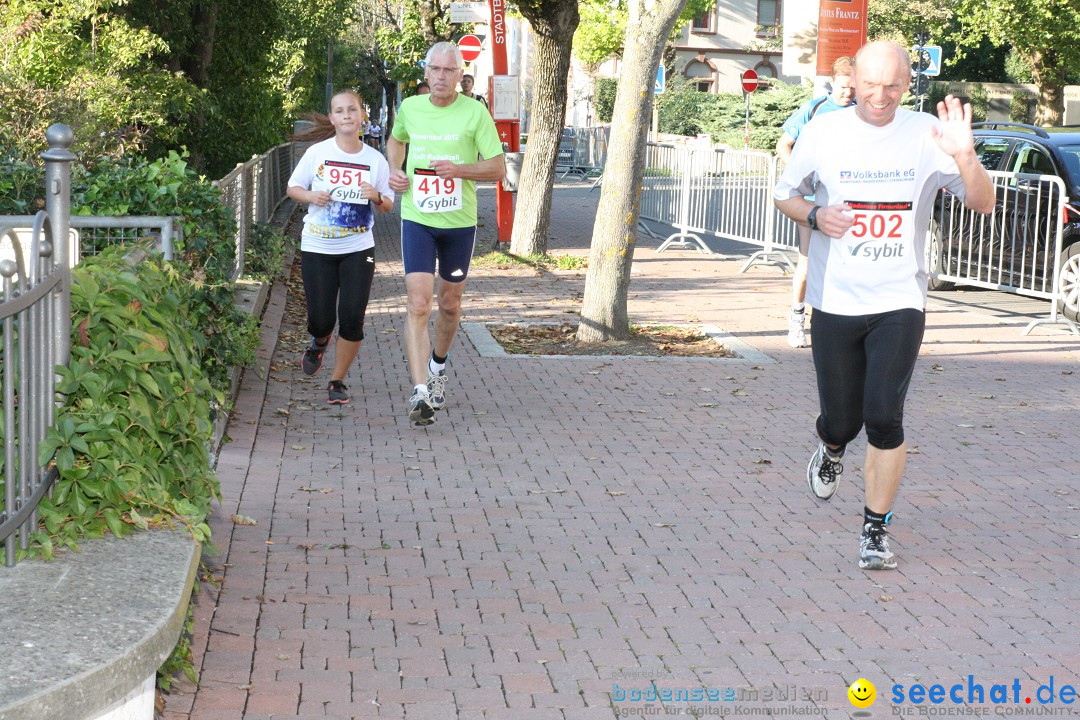 Bodensee Firmenlauf 2012: Radolfzell am Bodensee, 21.09.2012